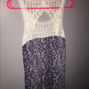 Blue & white dress!!