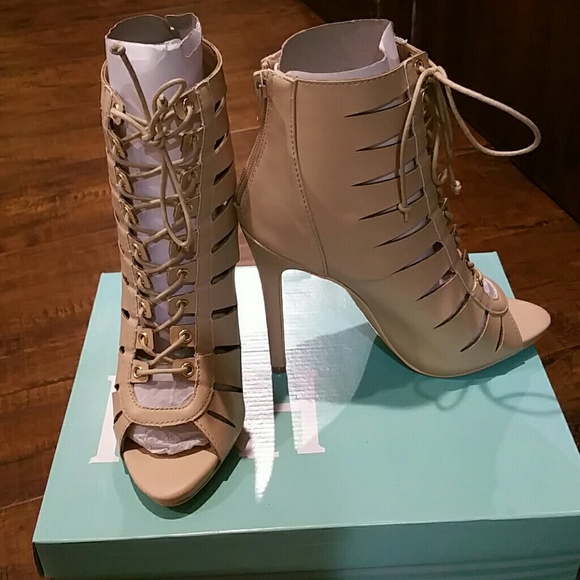 Lace up heels