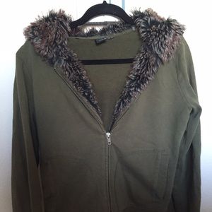 Hurley Army Green Sweatshirt