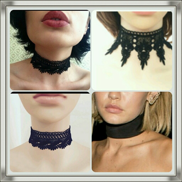 Beautiful Lace and Velvety Chokers
