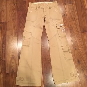 Beige cargo pants