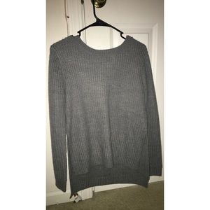 Grey Oversized Sweater
