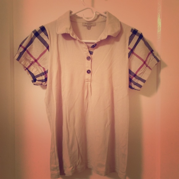 Burberry Cream Blouse