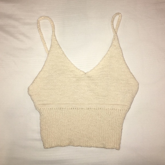 ❌SOLD❌Knitted Crop Top