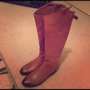 Abercrombie & Fitch authentic leather riding boots