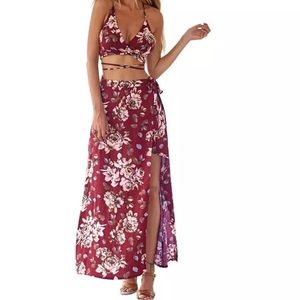 Maxi Floral 2 piece set
