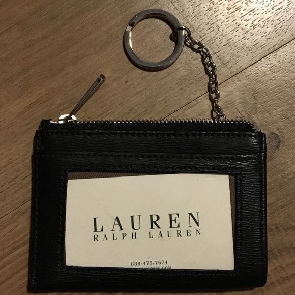 Lauren change purse w/ key Fob