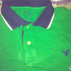 Green shirt