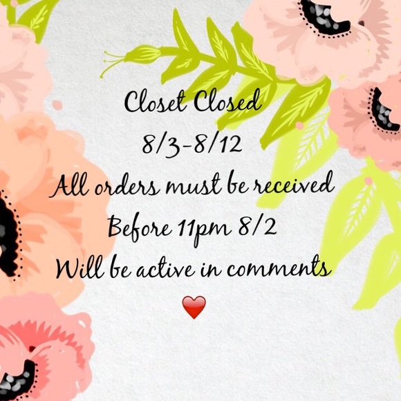 Temporarily Closed Closet
