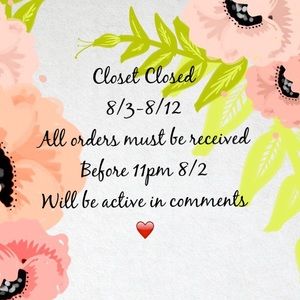 Temporarily Closed Closet