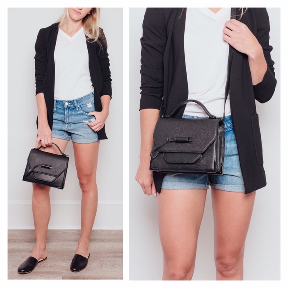 T by Alexander Wang Open Crepe Blazer - Picture 3 of 4