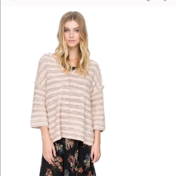 Free People Stripped Pullover Spells Trouble