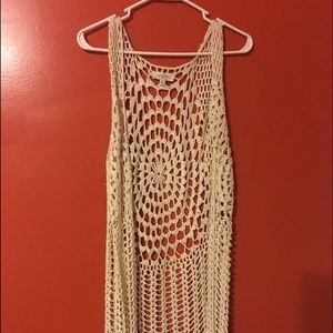 Umgee crochet vest