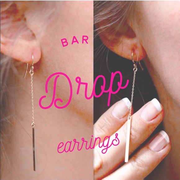 Bar Drop Earrings