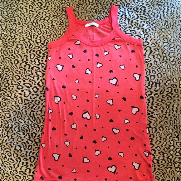 C & C California heart tank top small