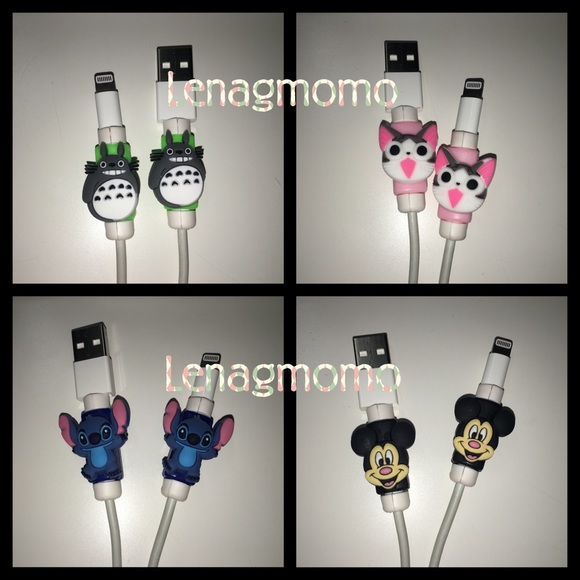 Cable protector a pair=2 protectors. Super cute! - Picture 2 of 2