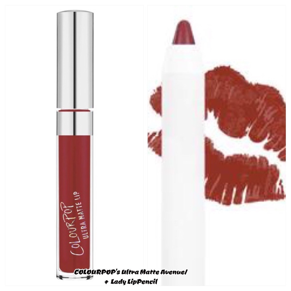 ⬇️💋COLOURPOPSet/Avenue-LIPCOLOR+Lady-LippieStix - Picture 3 of 4