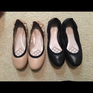 Worn once, Vince Camuto flats bundle