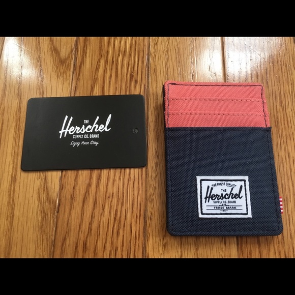 Brand New Herschel Canvas Money Clip