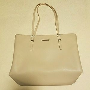 RESERVED White/Tan Nine West Purse