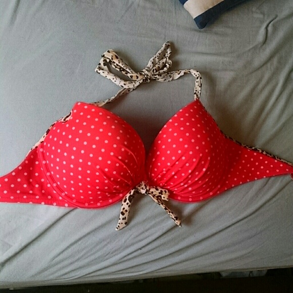 Victorias secret padded push up swim top