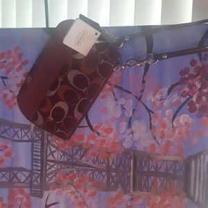Sold on another Website Coach Wristlet