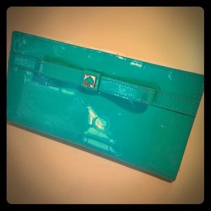Kate Spade green wallet