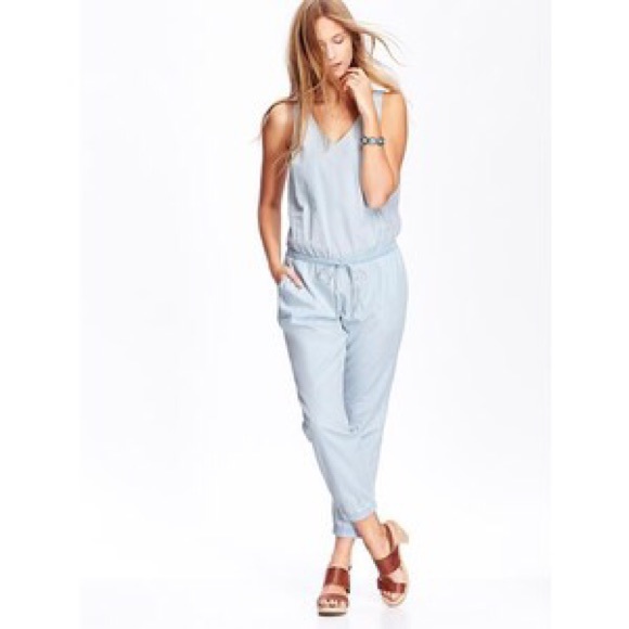 Chambray Jumpsuit
