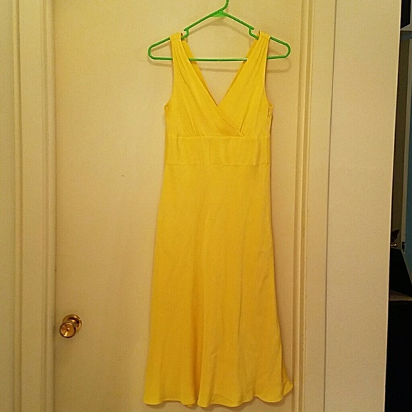 J Crew Sunflower Yellow Formal Dress