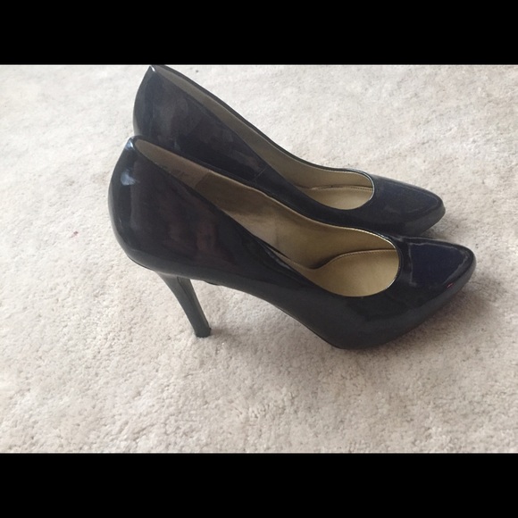 Black Patent Leather 4" Heels