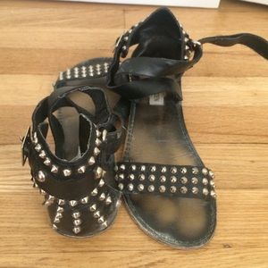 Studded sandals