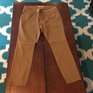 Old Navy khaki pants, new