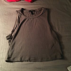 Forever21 ribbed crop top.