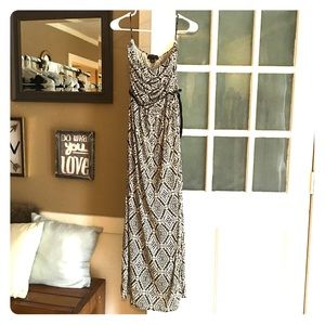 Forever 21 patterned maxi dress, NWT