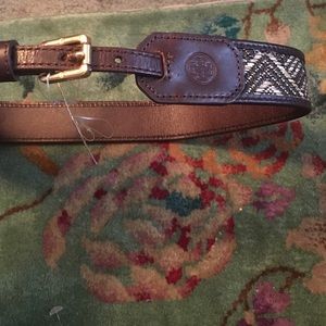 Tory burch belt with tags