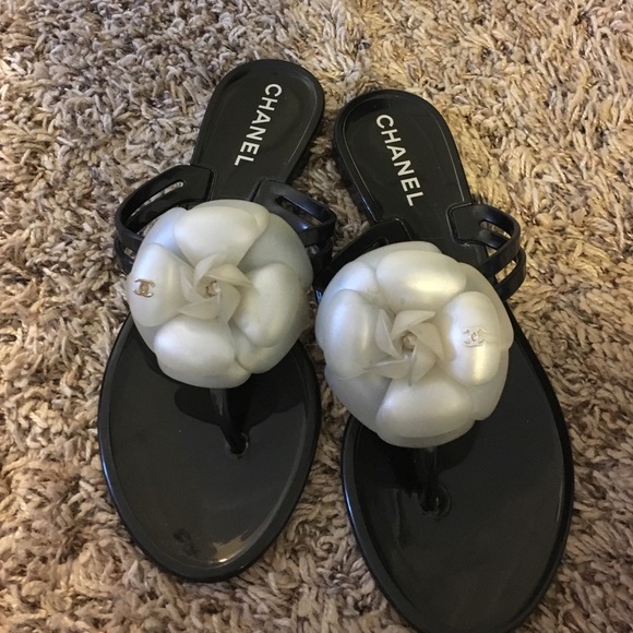 Chanel Shoes - Chanel Camellia Jelly Sandal