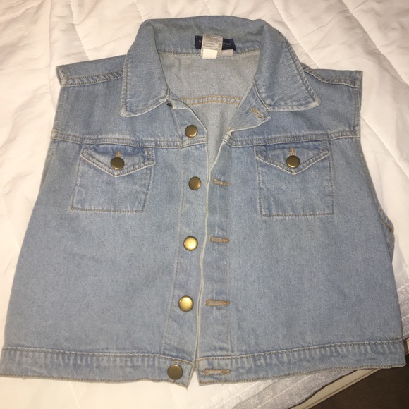 Denim vest