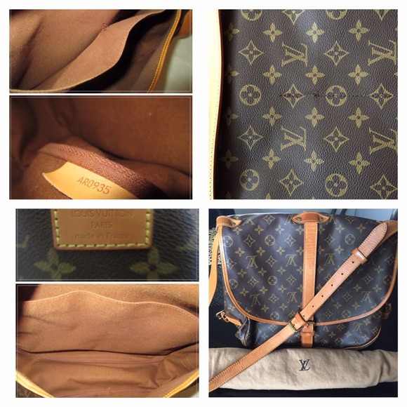 ❌Louis Vuitton Saumur 35❌sold in Mercari - Picture 4 of 4