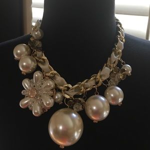 Chunky Pearl necklace costume jewelry