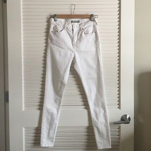 Never worn Topshop Petite White Jeans