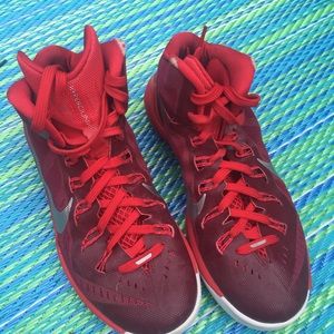 Nike Hyperdunk Red Basketball Sneakers