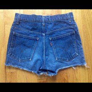 Vintage Levi's cutoff shorts