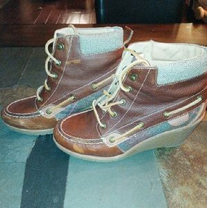 Sperry Wedge Boots