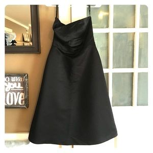 Black formal t-length dress, worn once