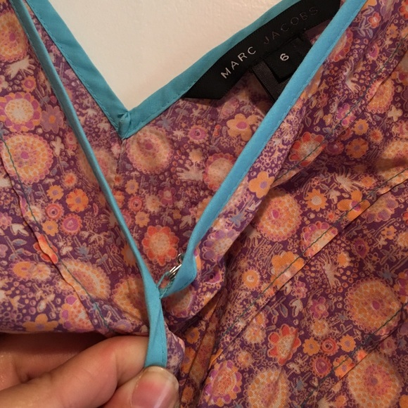 Marc Jacobs pleated wrap top - Picture 3 of 3