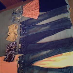 Blu jeans/ skirts/ shorts!