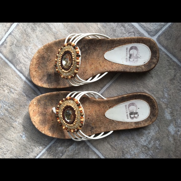 Embellished sandals