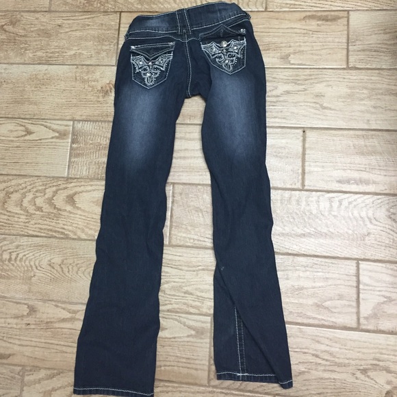 Angel jeans boot cut size 1