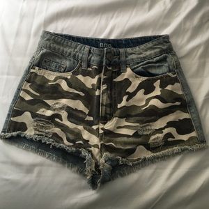 BDG high rise cheeky shorts