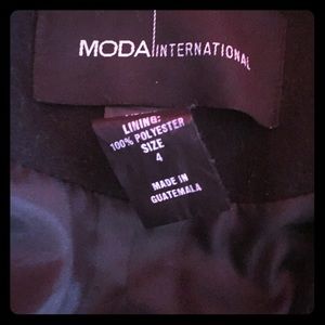 Black coat mint condition